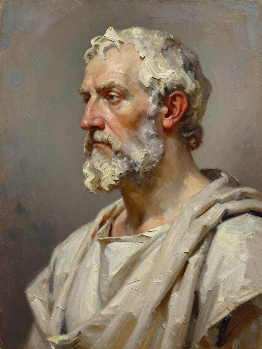 Portrait of Aristotle