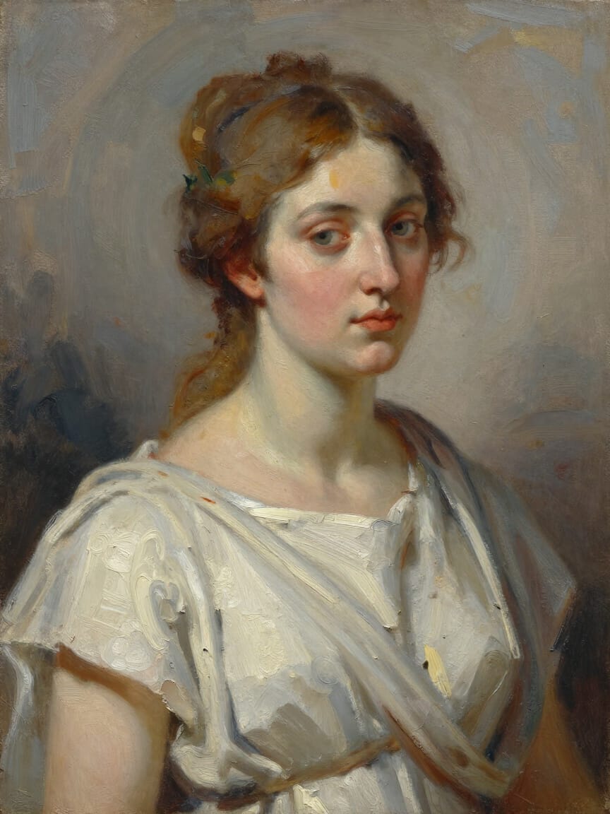 Portrait of Sappho
